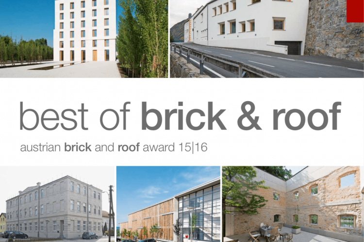 best of brick & roof - austrian brick and roof award 15/16